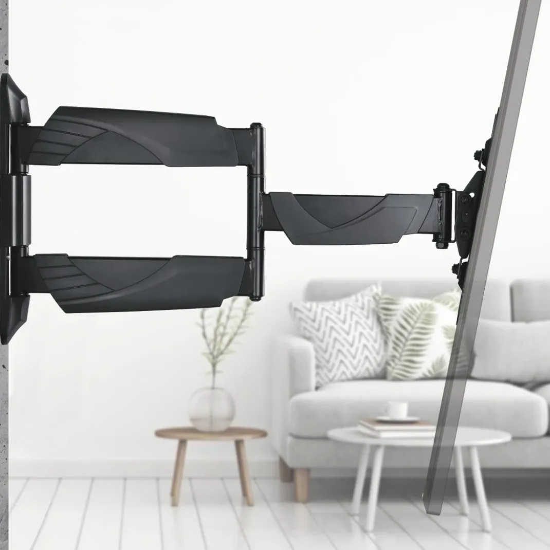 TV-Wandhalterung, schwenkbar, neigbar, ausziehbar, 122 cm (48") bis 35 kg