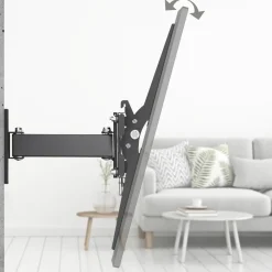 TV-Wandhalterung, schwenkbar, neigbar, ausziehbar, 165 cm (65") bis 30 kg