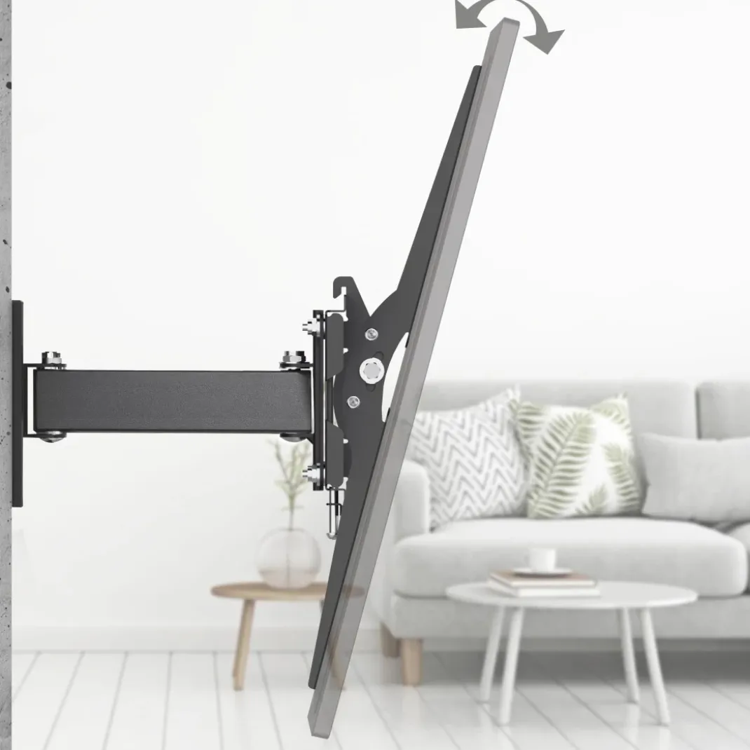 TV-Wandhalterung, schwenkbar, neigbar, ausziehbar, 165 cm (65") bis 30 kg