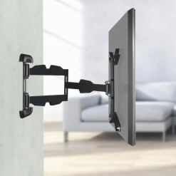 TV-Wandhalterung, schwenkbar, ausziehbar, langer Arm, 165cm (65