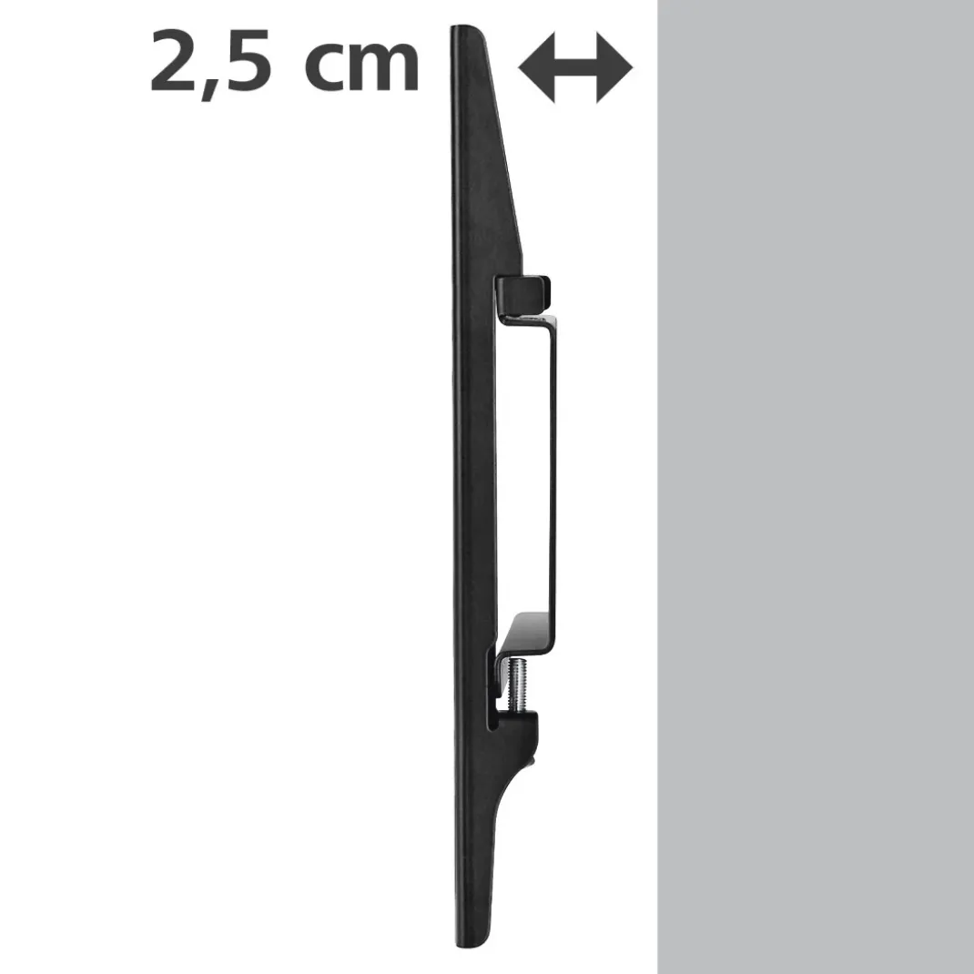 TV-Wandhalterung, starr, 127 cm (50") bis 25 kg, Wandabstand 2,5 cm