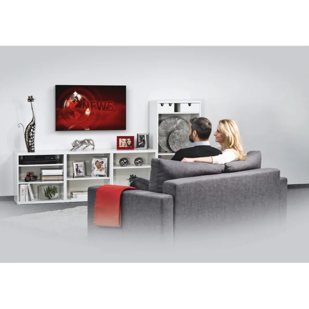 TV-Wandhalterung, starr, 191 cm (75") bis 40 kg, Wandabstand 2,5 cm