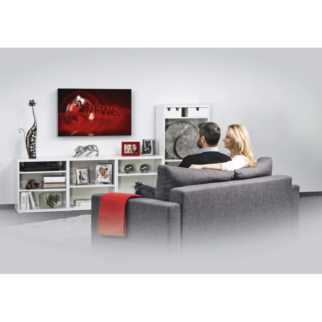 TV-Wandhalterung, starr, 254 cm (100") bis 75 kg, Wandabstand 2,1 cm