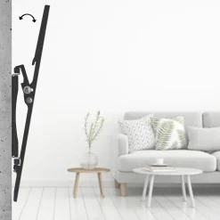 TV-Wandhalterung TILT, neigbar, 191 cm (75"), bis 35 kg, Schwarz