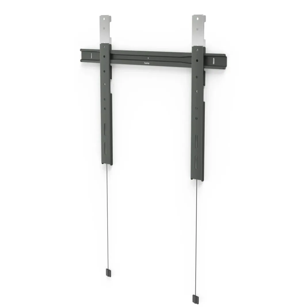 TV-Wandhalterung Ultraslim starr, 229 cm (90") bis 80 kg, extraflach, Anth.