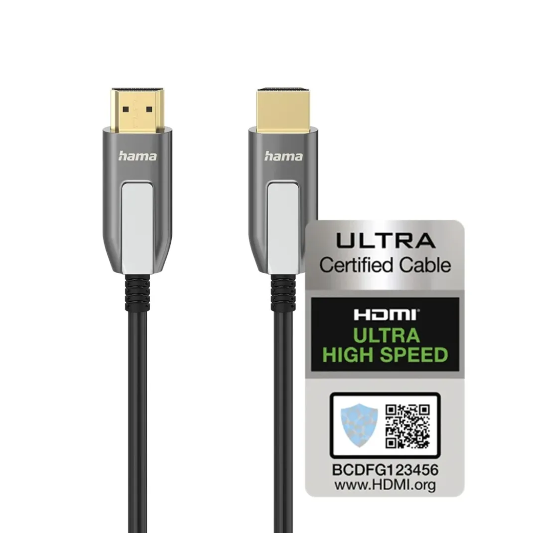 Ultra High Speed HDMI™-Kabel, zertifiziert, Stecker-Stecker, 8K, Alu, 10 m