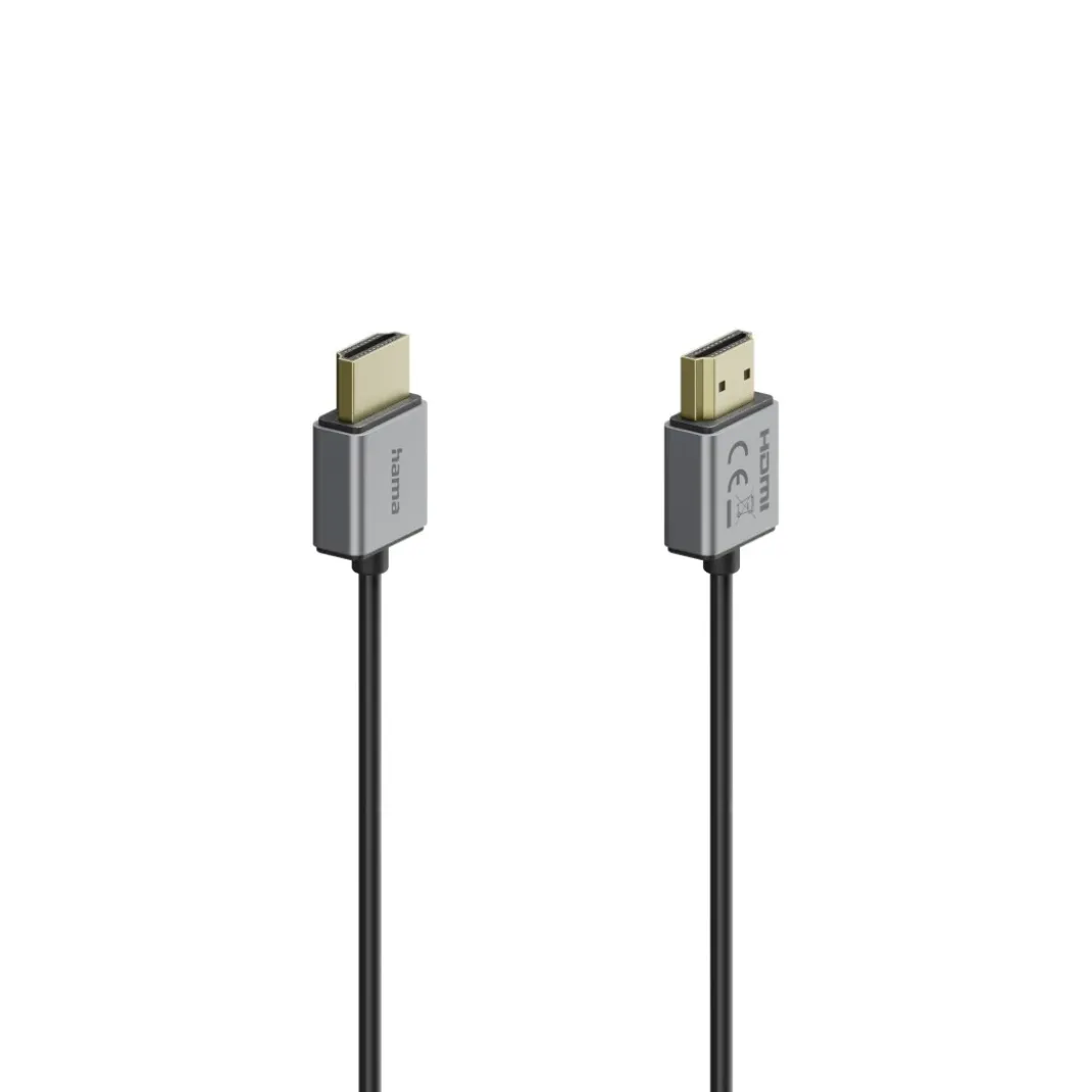 Ultra High Speed HDMI™-Kabel, zertifiziert, Stecker-Stecker, 8K, Alu, 1,5 m