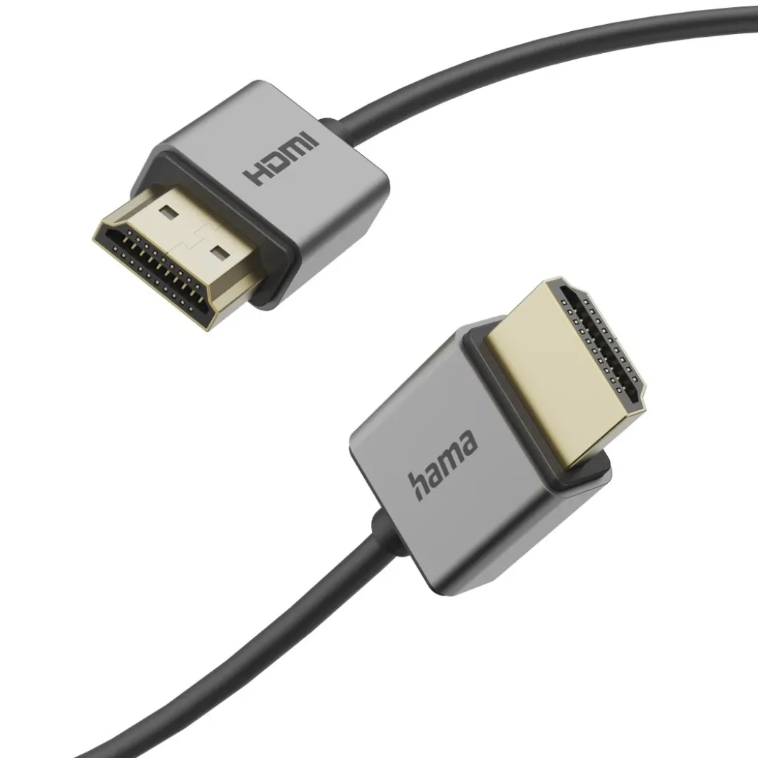 Ultra High Speed HDMI™-Kabel, zertifiziert, Stecker-Stecker, 8K, Alu, 1,5 m