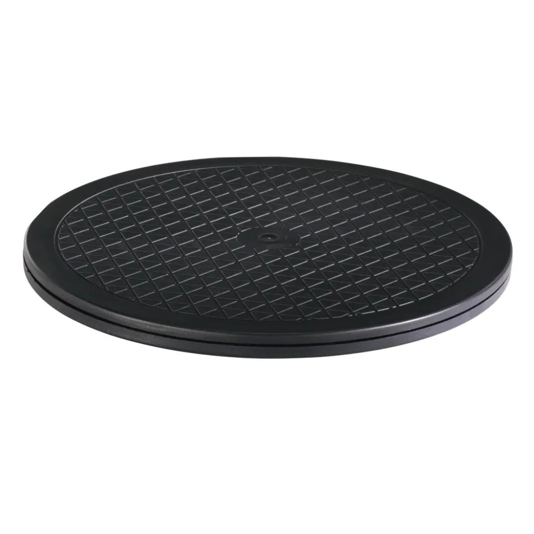 Universal-Drehteller, XL, 40 cm Durchmesser, Schwarz