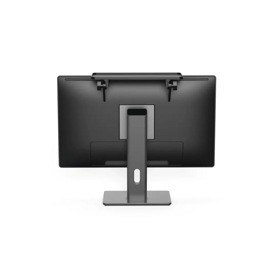 Universales Bildschirmregal für TV und Monitore, 30,0 x 12,7 cm, Schwarz