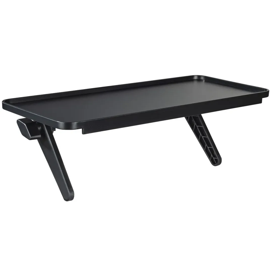 Universales Bildschirmregal für TV und Monitore, 30,0 x 12,7 cm, Schwarz