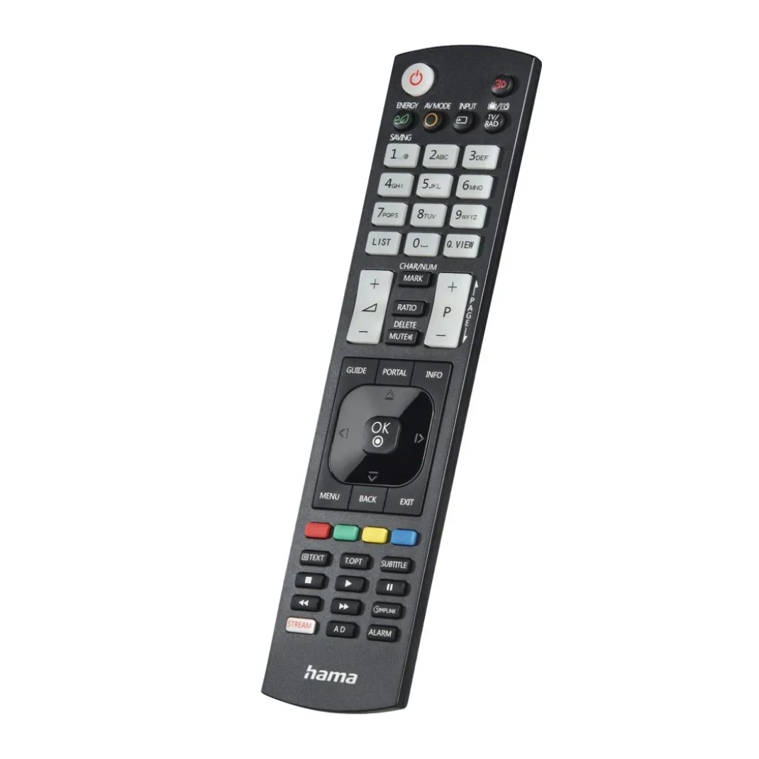 Universal-Fernbedienung für LG TVs, IR, lernfähig, leuchtende Tasten
