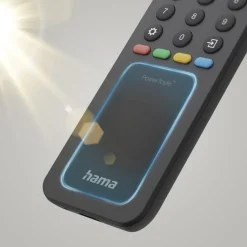 Universal-Fernbedienung TV, IR, Solar, für 8 Geräte, lernfähig, App-Tasten