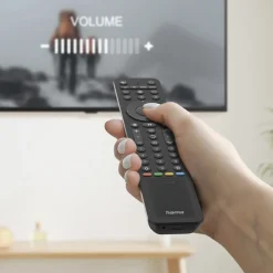 Universal-Fernbedienung TV, IR, Solar, für 8 Geräte, lernfähig, App-Tasten