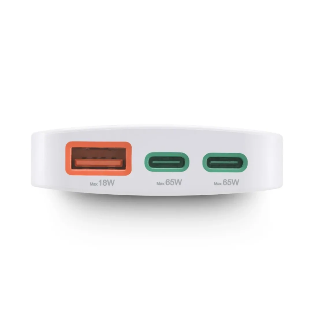 Universal-USB-C-Notebook-Netzteil, flaches Ladegerät, GaN, PD, 5-20V/65W