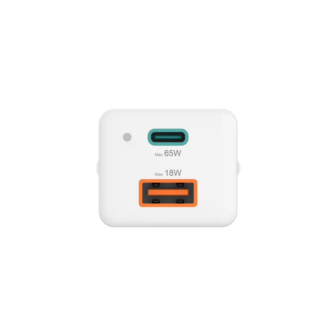 Universal-USB-C-Notebook-Netzteil, GaN, Power Delivery (PD), 5-20V/65W