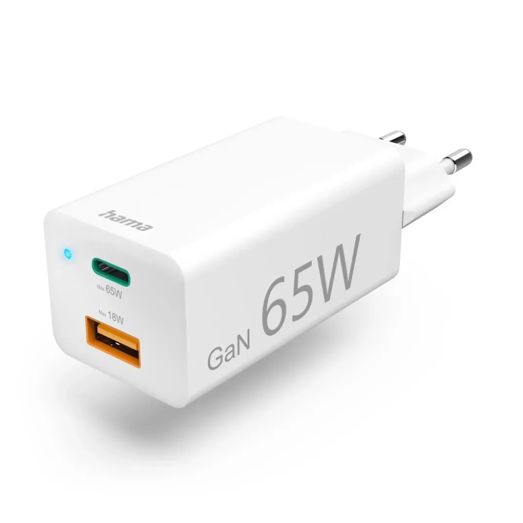 Universal-USB-C-Notebook-Netzteil, GaN, Power Delivery (PD), 5-20V/65W