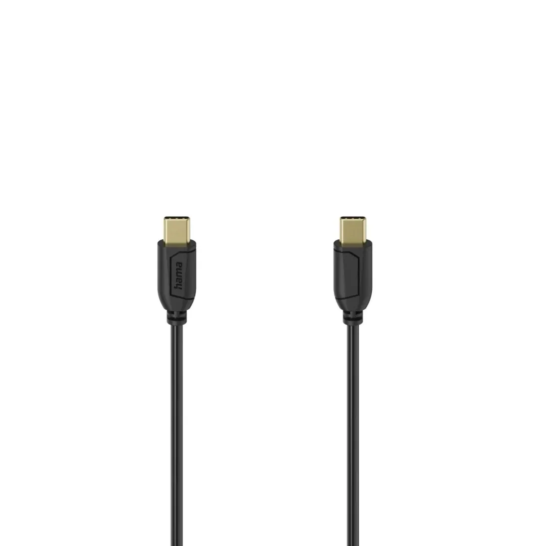 USB-C auf USB-C-Kabel "Flexi-Slim", USB 2.0, 480 Mbit/s, 0,75 m