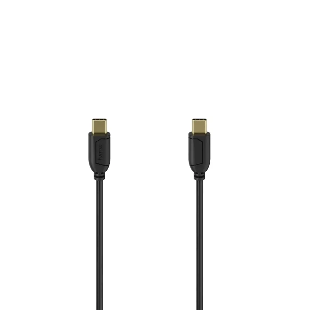 USB-C auf USB-C-Kabel "Flexi-Slim", USB 2.0, 480 Mbit/s, 0,75 m