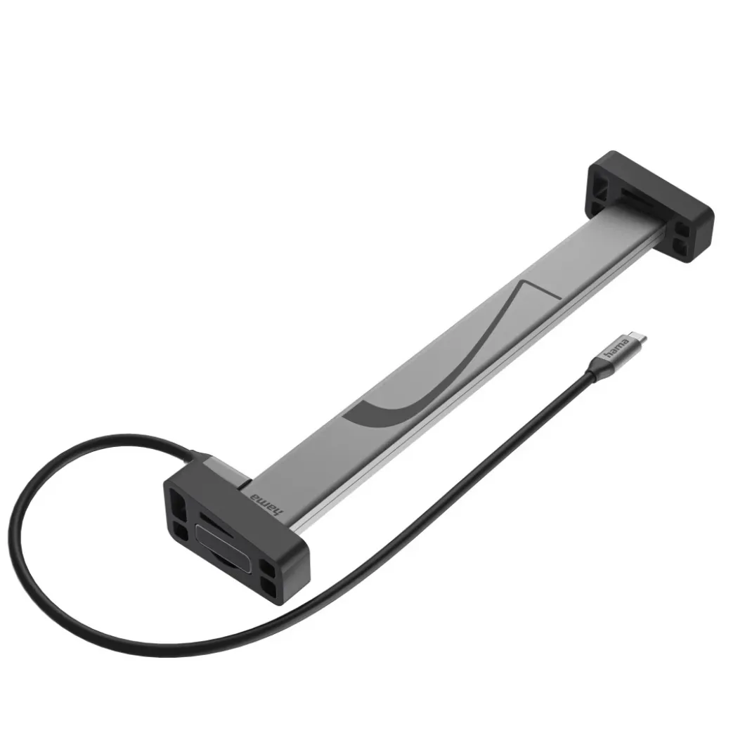 USB-C-Docking-Station "Connect2Office Work", Silikon-Standfüße, 12 Ports