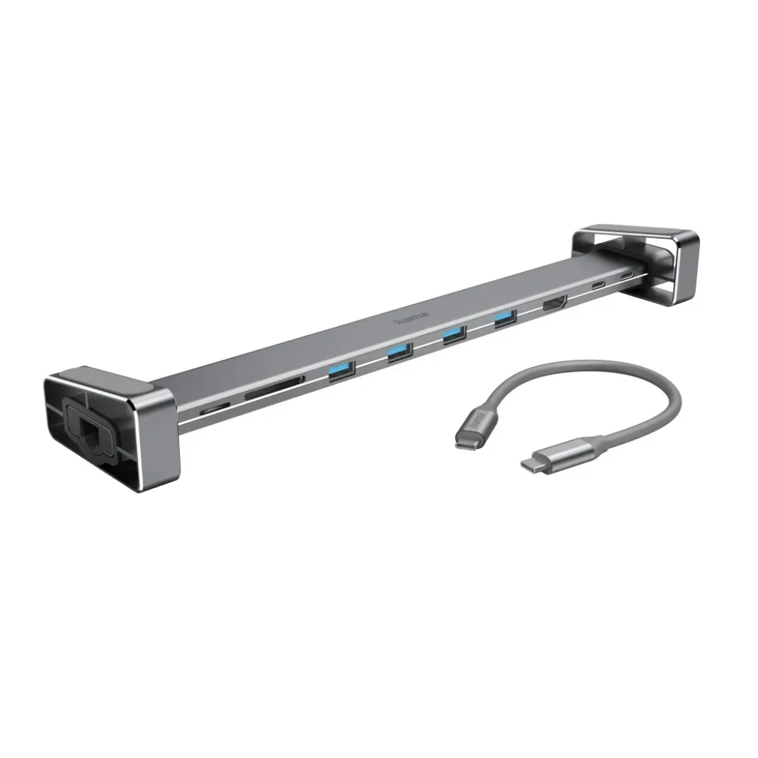 USB-C-Docking-Station "Connect2Office Basic", abnehmbare Standfüße, 9 Ports