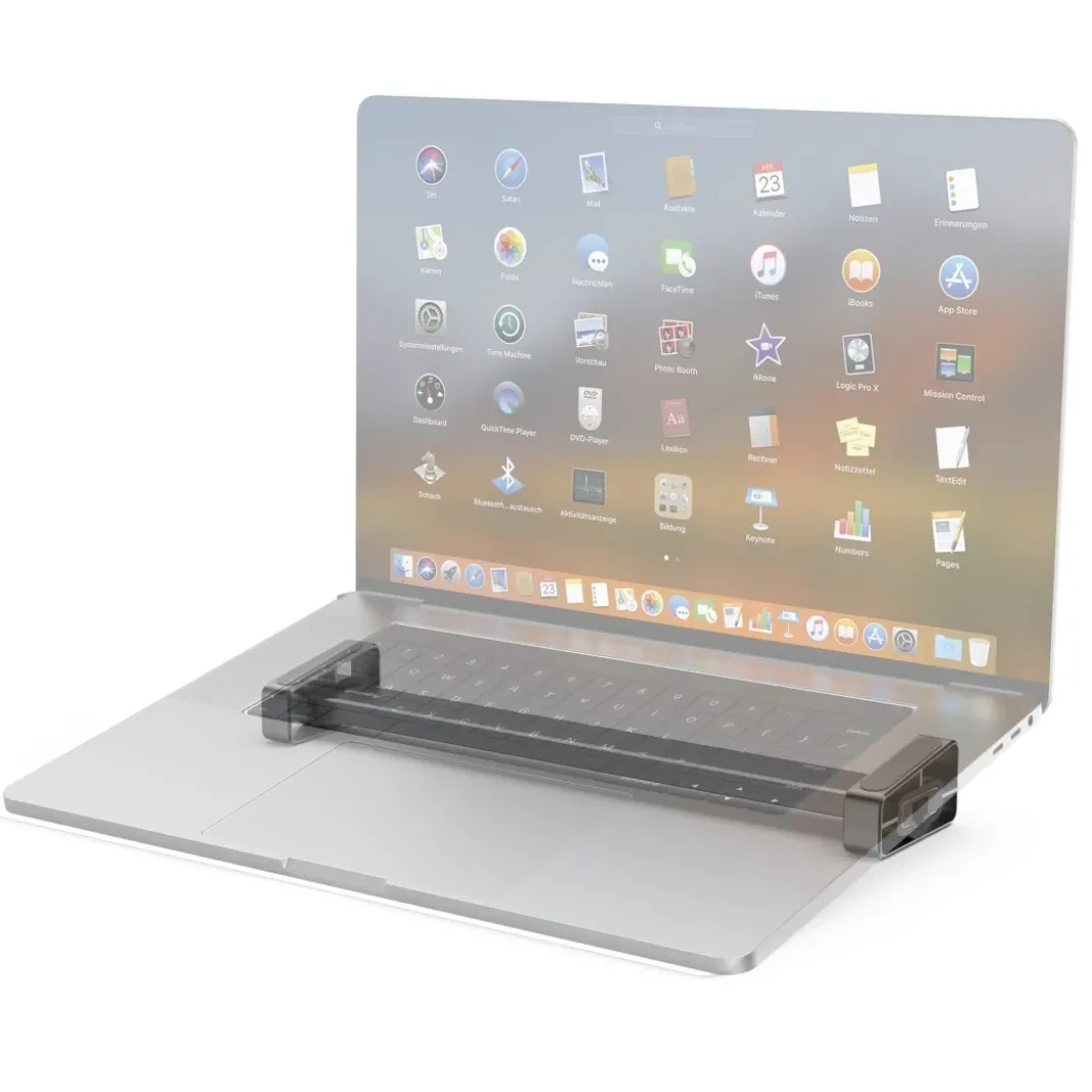 USB-C-Docking-Station "Connect2Office Basic", abnehmbare Standfüße, 9 Ports