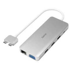 USB-C-Hub, "Connect2Mac", Multiport für Apple MacBook Air & Pro, 12 Ports