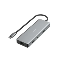 USB-C-Hub "CONNECT2Media", Multiport, 9 Ports, 2x HDMI™, USB-A, USB-C, LAN