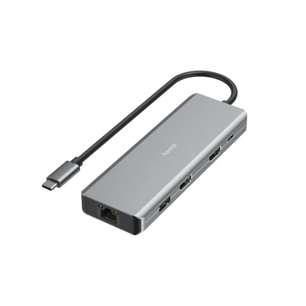 USB-C-Hub "CONNECT2Media", Multiport, 9 Ports, 2x HDMI™, USB-A, USB-C, LAN