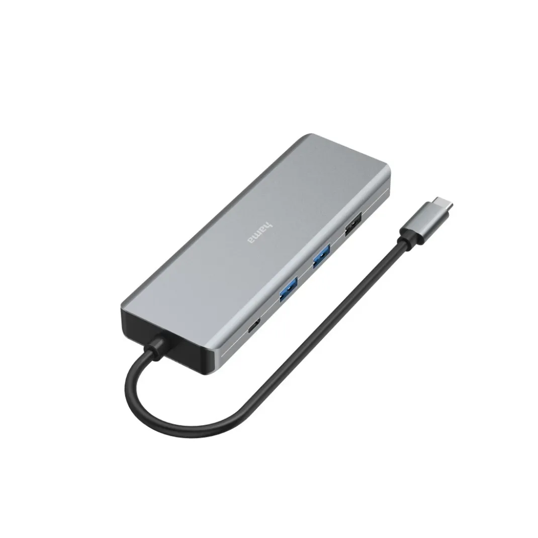 USB-C-Hub "CONNECT2Media", Multiport, 9 Ports, 2x HDMI™, USB-A, USB-C, LAN