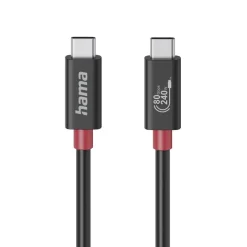 USB-C-Kabel, E-Marker, USB4 Gen4, 80 Gbit/s, 5 A, 240 W, 1,00 m
