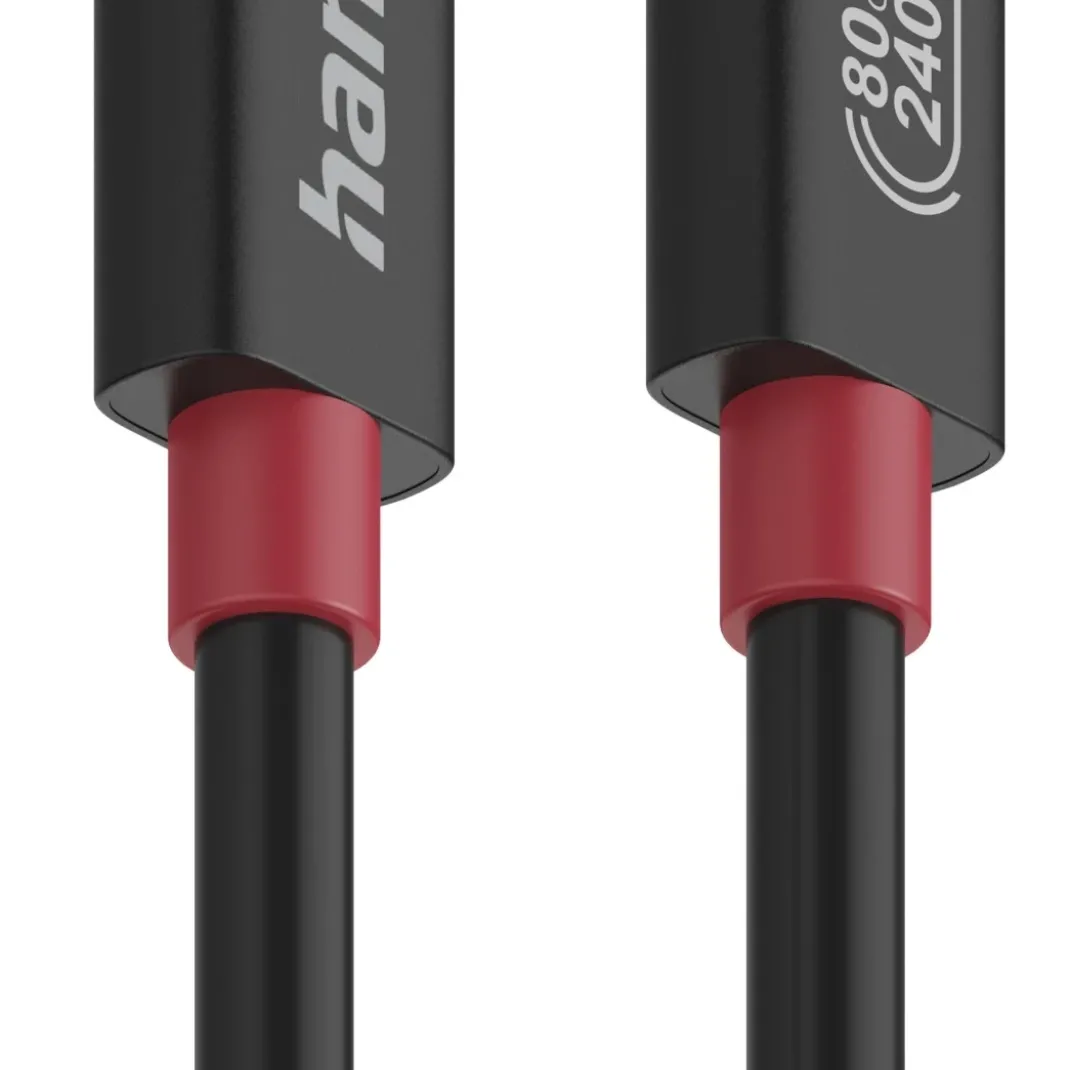 USB-C-Kabel, E-Marker, USB4 Gen4, 80 Gbit/s, 5 A, 240 W, 1,00 m