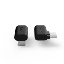 USB-C-Winkeladapter 90°, USB 3.2 Gen2, 10 Gbit/s, 5 A, 240 W, 2er Set