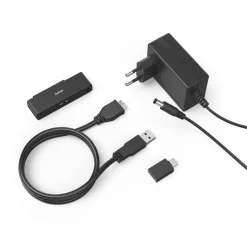 USB-Festplattenadapter für 2,5" und 3,5" SSD- und HDD-Festplatten