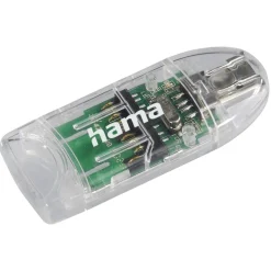 USB-2.0-Kartenleser "8in1", SD/microSD, Transparent