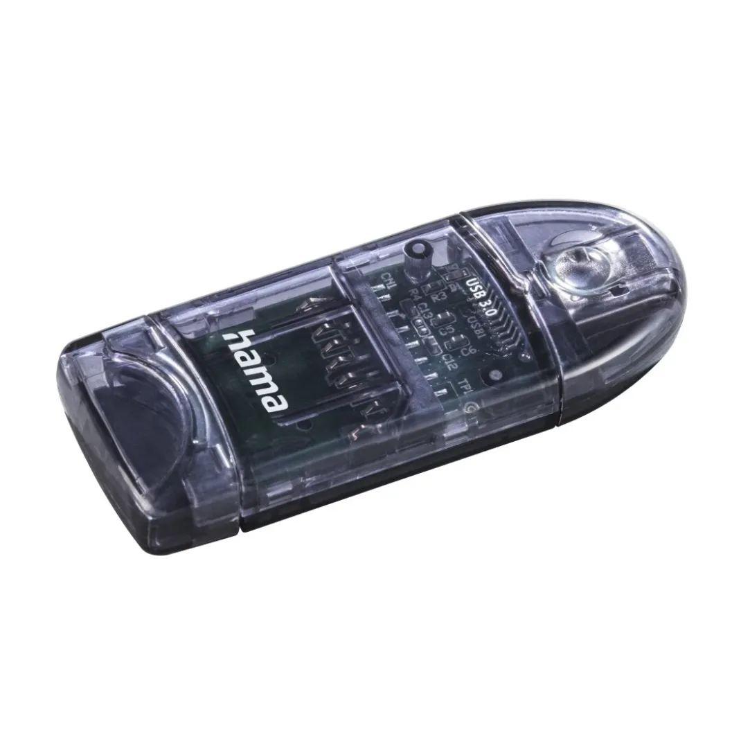 USB-3.0-Kartenleser, SD/micro SD, Anthrazit