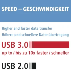 USB-3.0-Kartenleser, SD/microSD, Silber