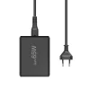USB-Ladestation 4 Ports, GaN, Schnellladegerät, 2xUSB-C, 2xUSB-A, PD, 65 W