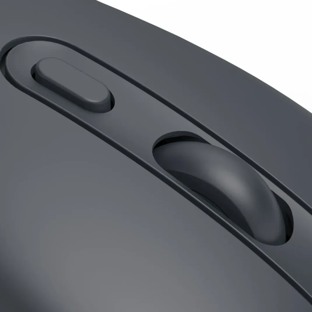 USB-Maus "CM-200", optisch, 4 Tasten, ohne Klickgeräusch, mit Kabel,Schwarz