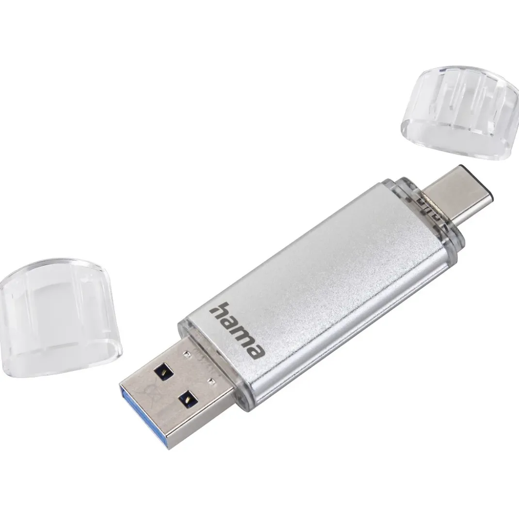 USB-Stick "C-Laeta", USB-C 3.2 Gen 1, 32GB, 40 MB/s, Silber