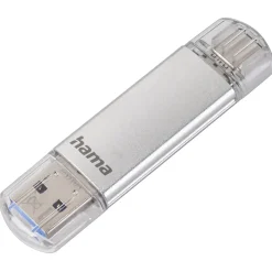 USB-Stick "C-Laeta", USB-C 3.2 Gen 1, 128GB, 40 MB/s, Silber
