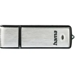 USB-Stick "Fancy", USB 2.0, 32 GB, 10MB/s, Schwarz/Silber