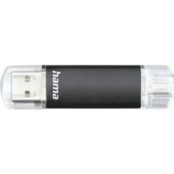 USB-Stick "Laeta Twin", USB 3.2 Gen 1, 32 GB, 40MB/s, Schwarz