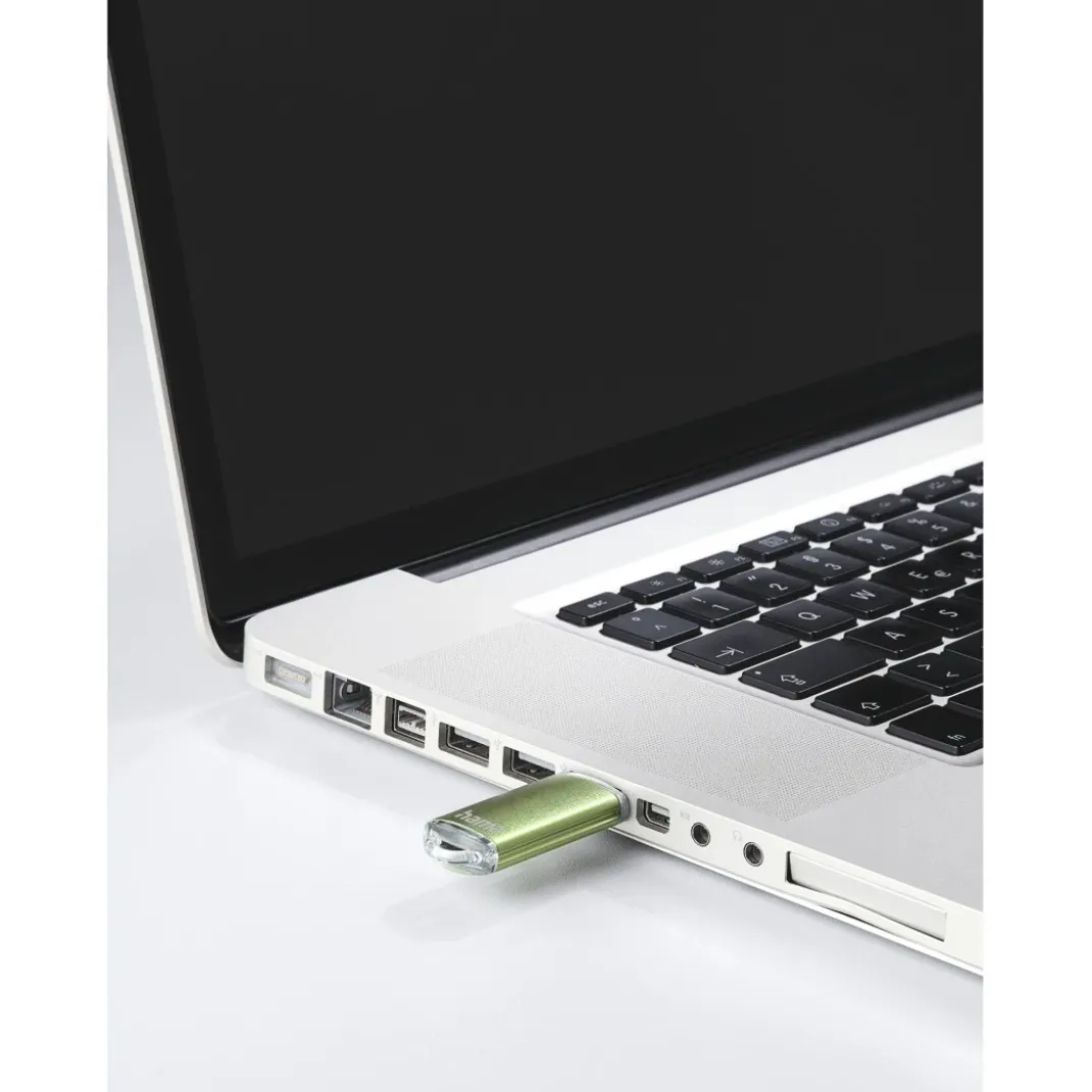 USB-Stick "Laeta", USB 2.0, 64 GB, 15MB/s, Grün