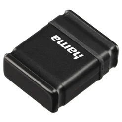 USB-Stick "Smartly", USB 2.0, 64GB, 15MB/s, Schwarz
