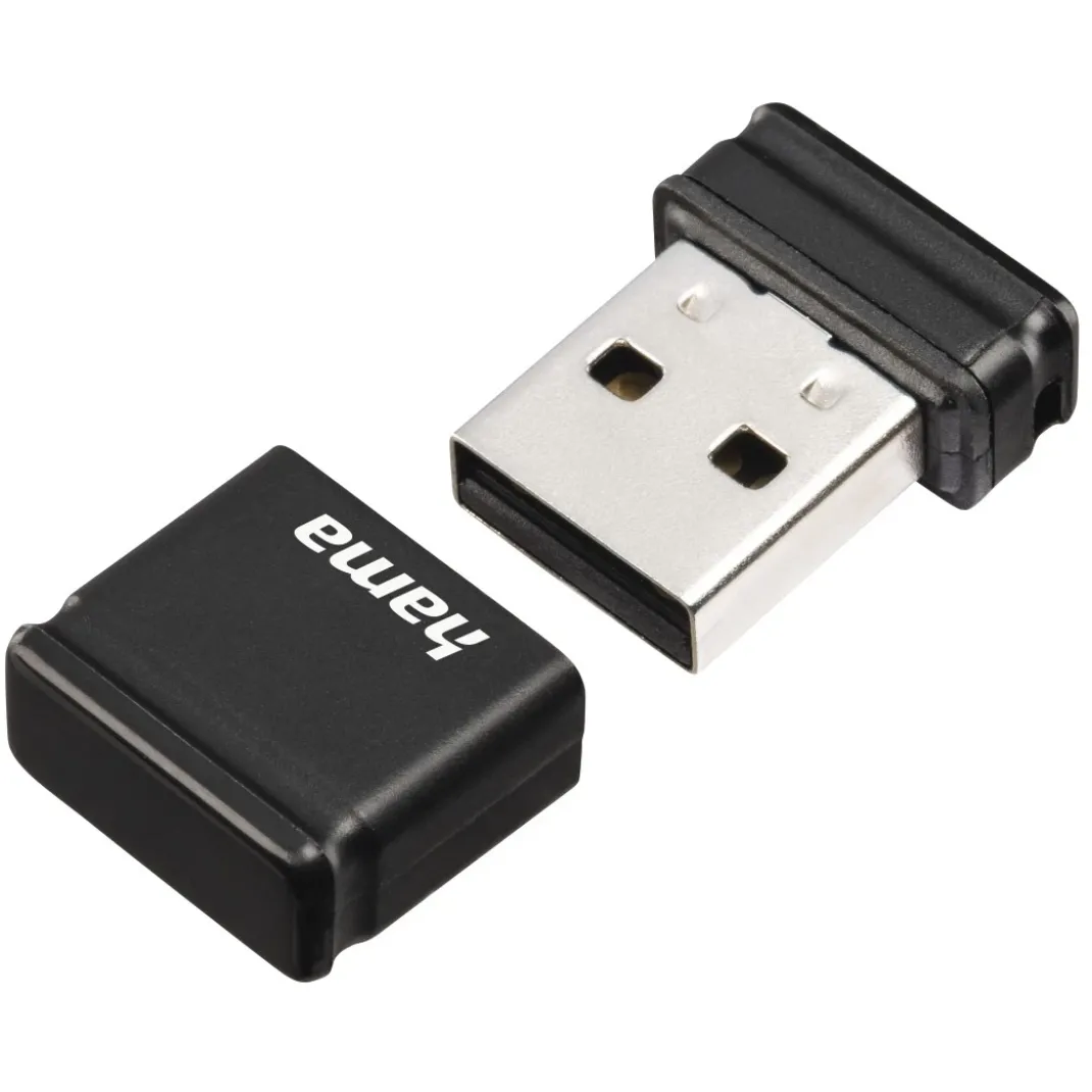 USB-Stick "Smartly", USB 2.0, 64GB, 15MB/s, Schwarz