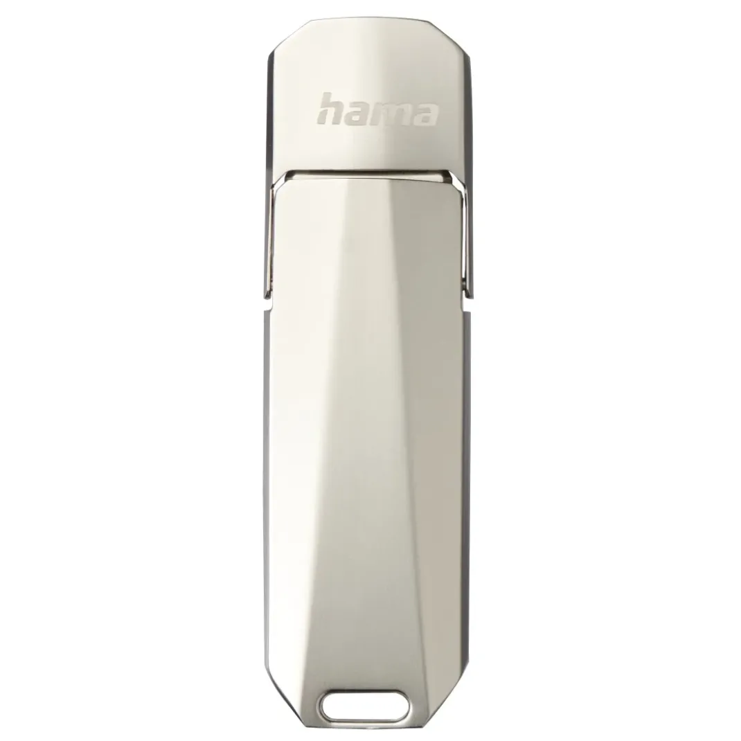 USB-Stick "Uni-C Deluxe", USB-C USB 3.2 Gen1, 32GB, 70MB/s, Silber