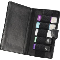 USB-Stick-Case "Vegas" für 5 USB-Sticks, Schwarz