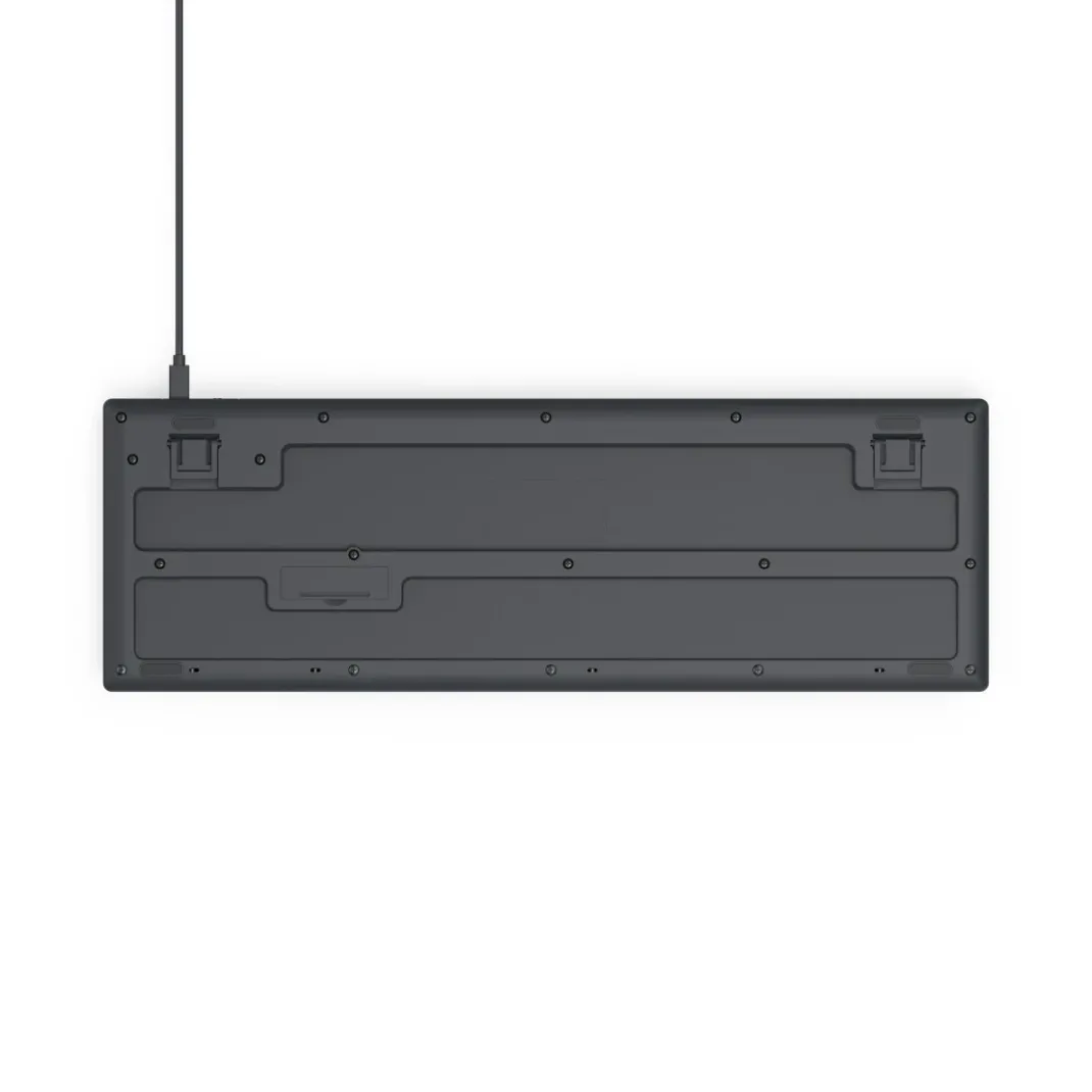 USB-Tastatur "CK-200", kabelgebunden, 8 Media-Tasten, Schwarz, QWERTZ DE
