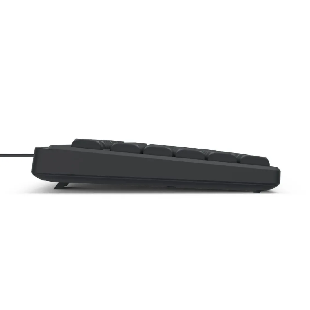 USB-Tastatur "CK-110", kabelgebunden, Schwarz, QWERTZ DE